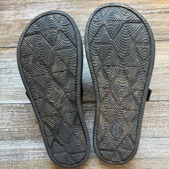 Chaco Chillos Slide Sandal Men 12 Black Z Strap with Cinch Buckle JCH107089 - Picture 5 of 5